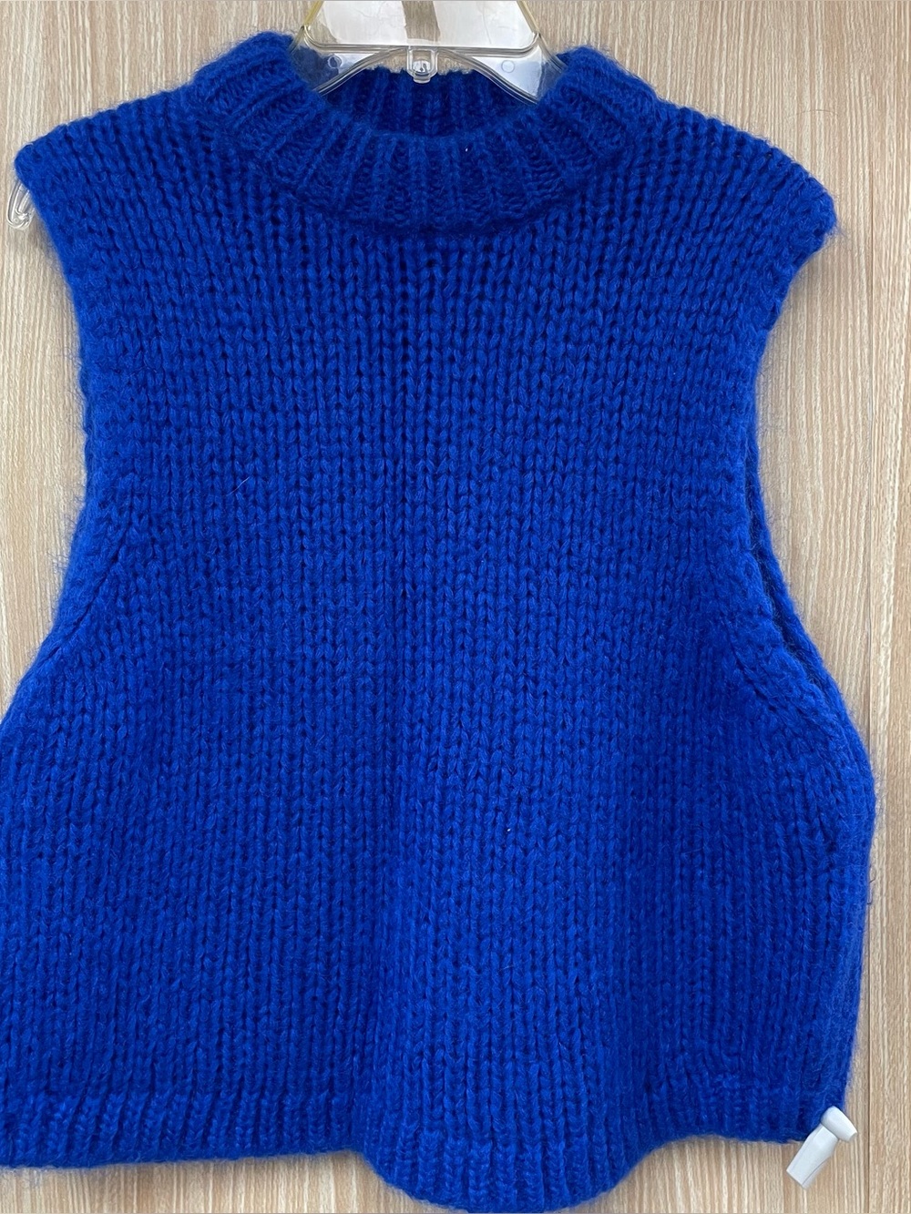 La maille Sezane blue sweater size medium